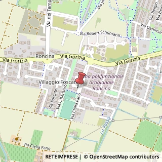 Mappa Via Clelia Fano, 25, 42123 Reggio nell'Emilia, Reggio nell'Emilia (Emilia Romagna)