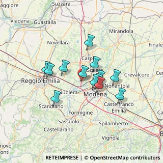Mappa Via Barbolini, 41011 Campogalliano MO, Italia (10.38846)