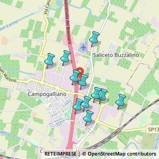Mappa Via Barbolini, 41011 Campogalliano MO, Italia (0.82727)