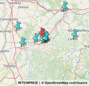 Mappa Via Santa Barbara, 12051 Alba CN, Italia (9.45273)