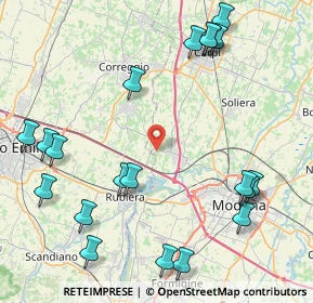 Mappa Via Ometto, 41011 Campogalliano MO, Italia (10.7315)