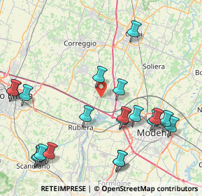 Mappa Via Ometto, 41011 Campogalliano MO, Italia (10.0725)