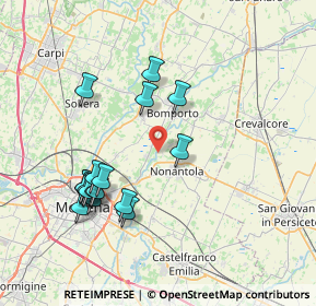 Mappa Via Pelumi, 41015 Nonantola MO, Italia (7.74294)