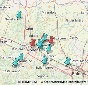 Mappa Via Pelumi, 41015 Nonantola MO, Italia (14.03818)