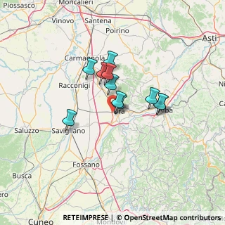Mappa Strada Tetti Arlorio, 12042 Bra CN, Italia (9.49818)