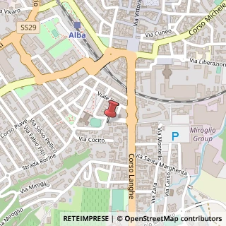 Mappa Via Giuseppe Romita, 7, 12051 Alba, Cuneo (Piemonte)