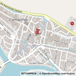 Mappa Via Ludovico Muratori, 4, 44022 Comacchio, Ferrara (Emilia Romagna)