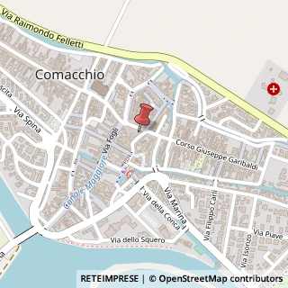Mappa Via Ludovico Muratori, 2, 44022 Comacchio, Ferrara (Emilia Romagna)