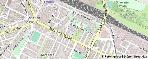 Mappa Reggio nell’Emilia