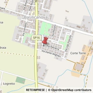 Mappa Via Francesco Petrarca, 18, 43030 Montechiarugolo, Parma (Emilia Romagna)