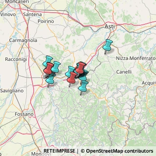 Mappa Via Beppe Fenoglio, 12050 Alba CN, Italia (7.70778)