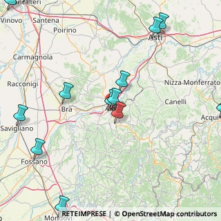 Mappa Via Beppe Fenoglio, 12050 Alba CN, Italia (25.71438)