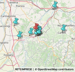 Mappa Via Beppe Fenoglio, 12050 Alba CN, Italia (9.25818)