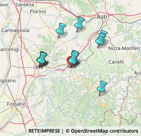 Mappa Via Beppe Fenoglio, 12050 Alba CN, Italia (11.40083)