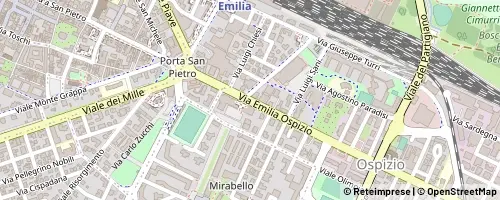 Mappa Reggio nell’Emilia