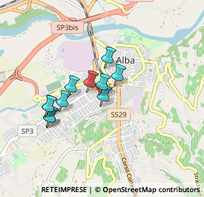 Mappa Via San Teobaldo, 12051 Alba CN, Italia (0.69455)