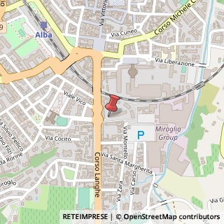 Mappa Via Santa Barbara 1 c/o Studio Opes, 12051 Alba CN, Italia, 12051 Alba, Cuneo (Piemonte)
