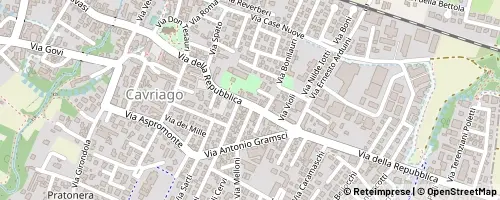 Mappa Cavriago