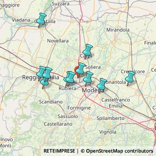 Mappa Via Giovanni Roveda, 41011 Campogalliano MO, Italia (12.52)