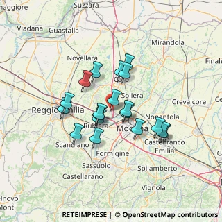 Mappa Via Giovanni Roveda, 41011 Campogalliano MO, Italia (10.90316)