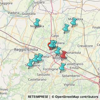 Mappa Via Giovanni Roveda, 41011 Campogalliano MO, Italia (12.64091)