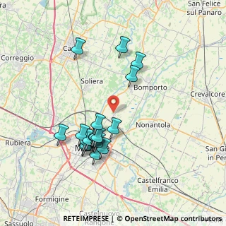 Mappa Via Luciano Dodi, 41122 Modena MO, Italia (7.11579)