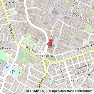 Mappa Via Monte Cusna, 8, 42121 Reggio nell'Emilia, Reggio nell'Emilia (Emilia Romagna)