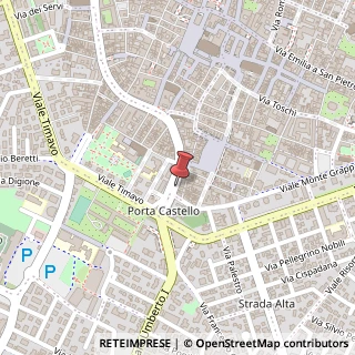 Mappa Via Lodovico Ariosto, 22, 42121 Reggio nell'Emilia, Reggio nell'Emilia (Emilia Romagna)