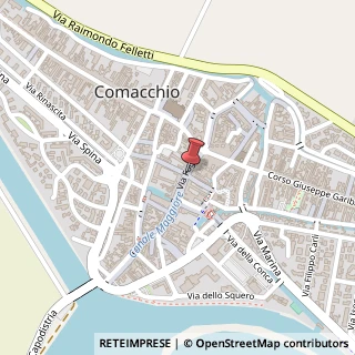 Mappa Via fogli e. 37, 44022 Comacchio, Ferrara (Emilia Romagna)