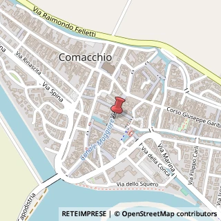 Mappa Via Edgardo Fogli, 83, 44022 Comacchio, Ferrara (Emilia Romagna)