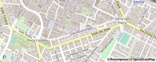 Mappa Reggio nell’Emilia