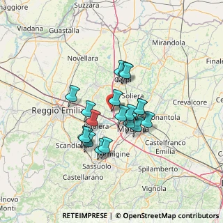 Mappa Via Morandi, 41011 Campogalliano MO, Italia (10.27368)