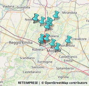 Mappa Via Morandi, 41011 Campogalliano MO, Italia (10.06769)