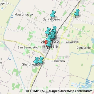 Mappa Via Balilla Magli, 40018 San Pietro In Casale BO, Italia (1.30833)