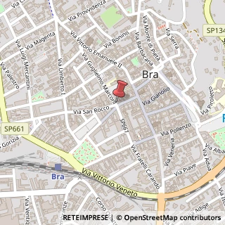 Mappa Via Cavour, 34, 12042 Bra, Cuneo (Piemonte)