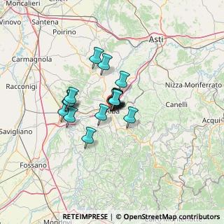 Mappa Via Don Alberione, 12051 Alba CN, Italia (7.98588)