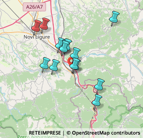 Mappa Strada del Bovo, 15061 Arquata Scrivia AL, Italia (5.86571)