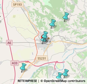 Mappa Via Timavo, 12042 Bra CN, Italia (6.54231)