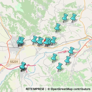 Mappa Strada Provinciale, 12069 Pocapaglia CN (4.04526)