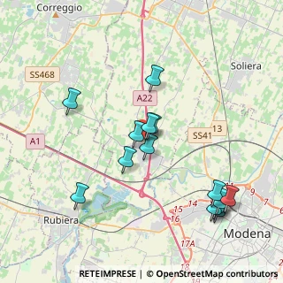 Mappa Via dell'Artigianato, 41011 Campogalliano MO, Italia (4.13)