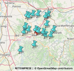 Mappa Via Rizzi, 12050 Treiso CN, Italia (11.57)
