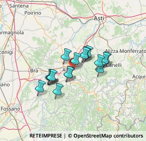 Mappa Via Rizzi, 12050 Treiso CN, Italia (9.63824)