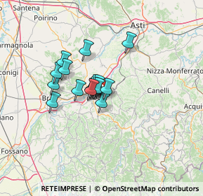 Mappa Via Rizzi, 12050 Treiso CN, Italia (8.67438)