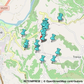Mappa Via Rizzi, 12050 Treiso CN, Italia (0.74762)