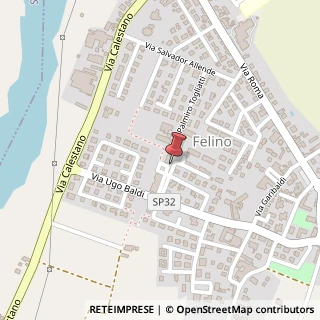 Mappa Via Capelli, 1, 43035 Felino PR, Italia, 43035 Felino, Parma (Emilia Romagna)