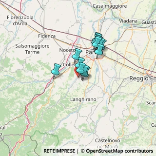 Mappa Via Giorgio Perlasca, 43030 Felino PR, Italia (10.05667)