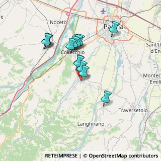 Mappa Via Giorgio Perlasca, 43030 Felino PR, Italia (6.29214)