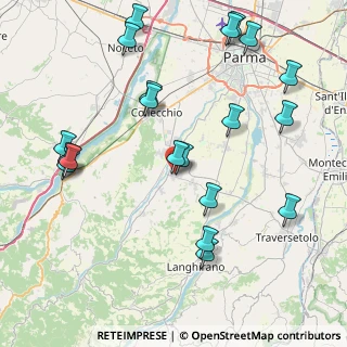 Mappa Via Giorgio Perlasca, 43030 Felino PR, Italia (9.733)