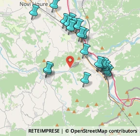 Mappa SP161, 15066 Serravalle Scrivia AL, Italia (3.7925)