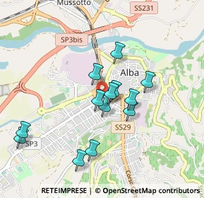 Mappa Via Gioacchino Rossini, 12051 Alba CN, Italia (0.80615)